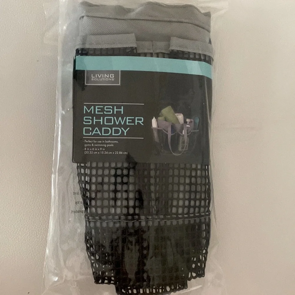 Mesh shower caddy